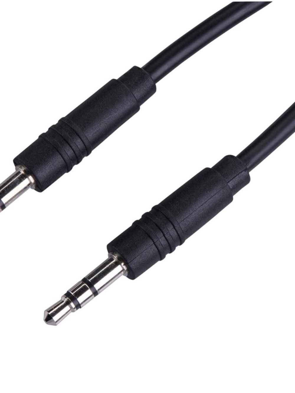 NEW Onn New Straight Auxiliary Aux Cable Cord 6 ft Foot Black